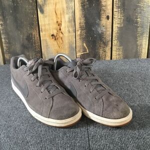 Nike Court Royale grey suede leather sneakers women’s size 9.5